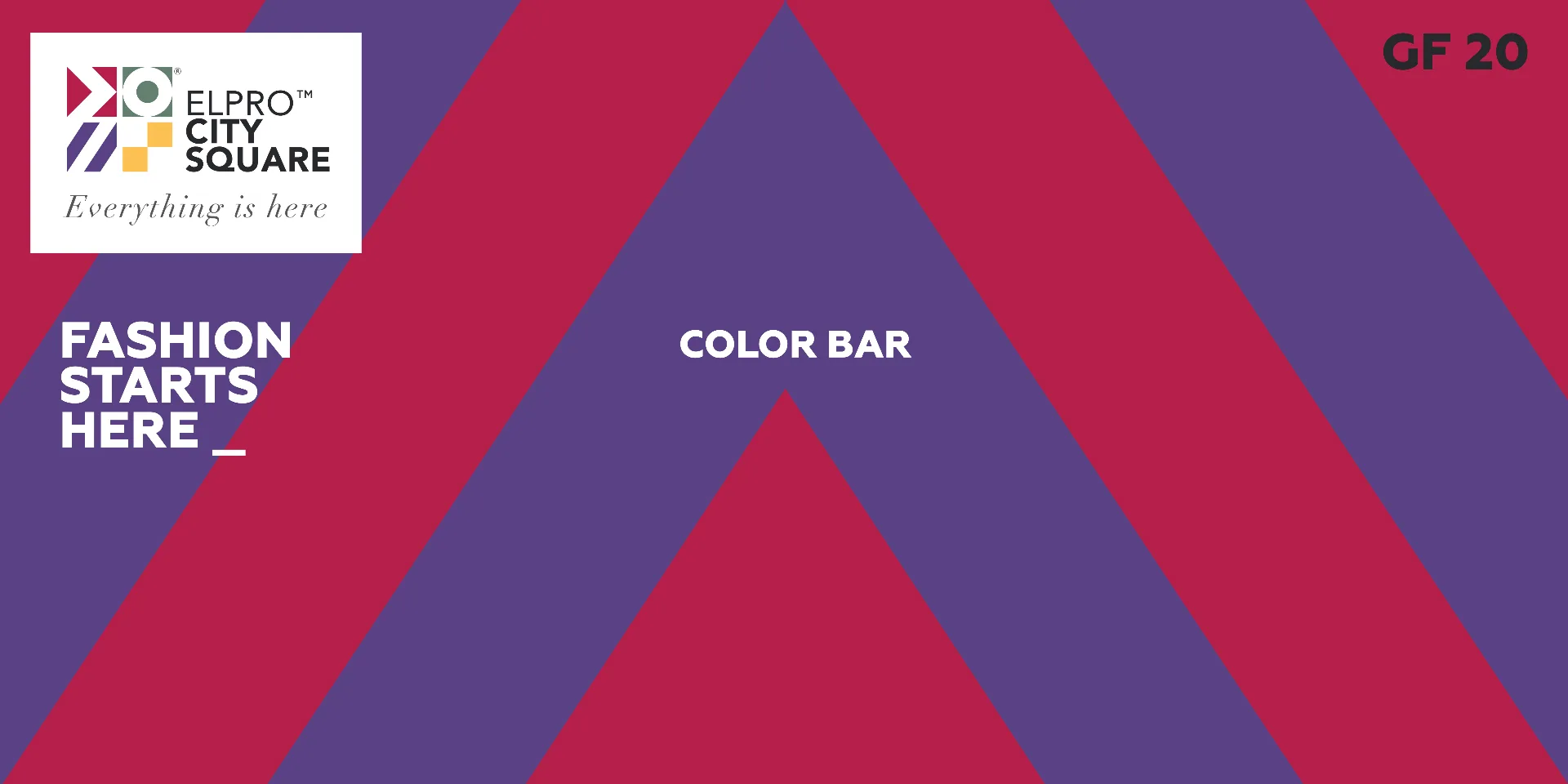 Elpro City Square fashion branding