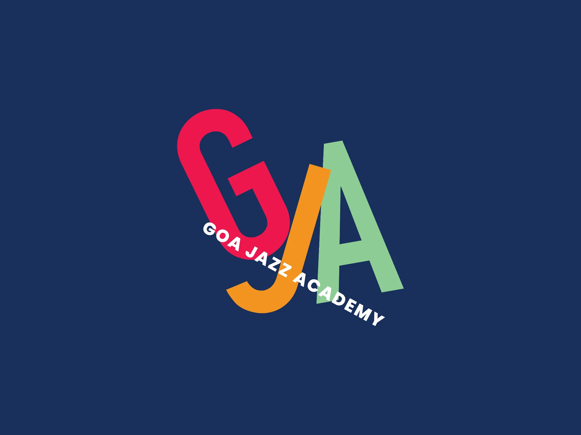 GOA JAZZ ACADEMY - Refreshed new identity that captures the spirit of music, community, and mentorship.